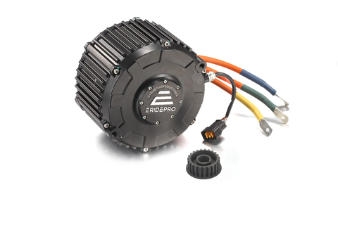 SHE7008 6KW Motor with Pulley (Peak Power 15KW) (wIth 1 Gear & Bolts Kit) (SS 3.0)