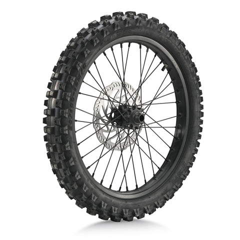 SHE7020 Rear Wheel Assembly Rear Tire+Tube+Rim Stripe+Rear Wheel Assembly+Rear Brake Disc+Rear Wheel Axel Bush*2(with Bolts) (SR)