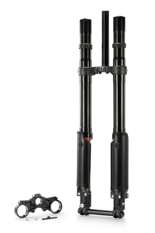 SHE7841 Front Fork FST (with L&R Fork Protector, Bolts Kit, Tapered Roller Bearing, FST Front Wheel Axle) (SS 2.5)