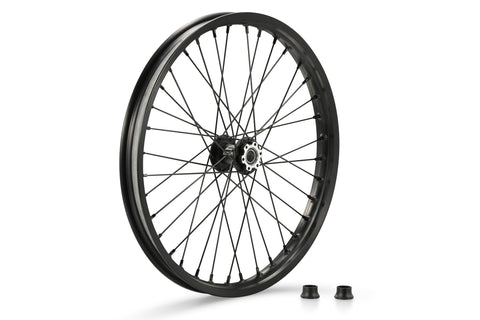 SHE7856 Front Brake Drum Wheel Assembly 1.4-19+Rim Stripe+Rear Wheel Axel Bush*2 (SS2.5)